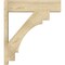 Ekena Millwork Merced Block Rough Sawn Outlooker, Douglas Fir, 8"W x 30"D x 34"H OUT08X30X34MRC05RDF - alternate 3
